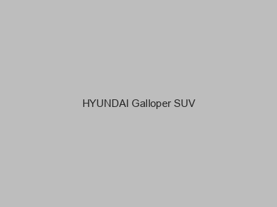 Kits electricos económicos para HYUNDAI Galloper SUV